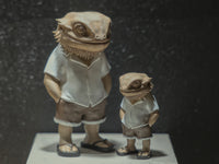 GIZINシリーズ　フトアゴヒゲトカゲフィギュア